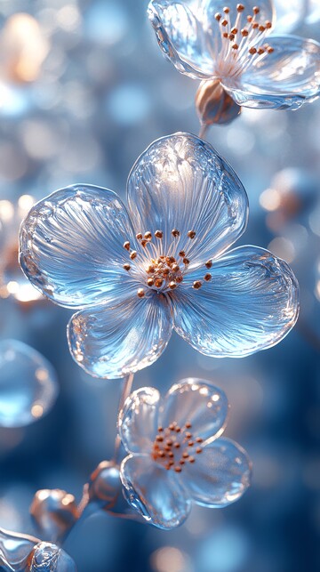 银色花朵与酸风3