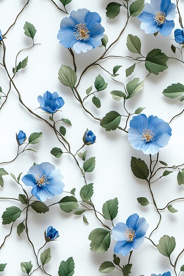 花朵壁纸花朵壁纸白色3