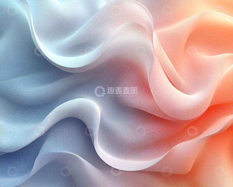 高清大图下载【趣麦麦图】青灰蓝桃色调3