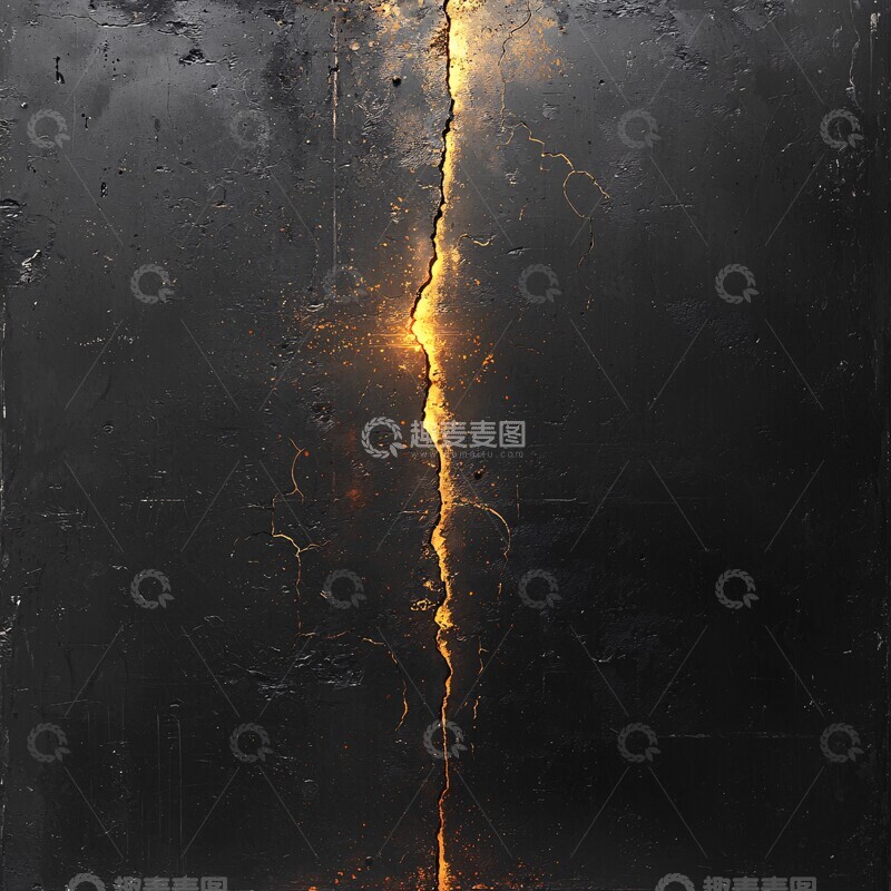 高清大图下载【趣麦麦图】黑底金纹背景2