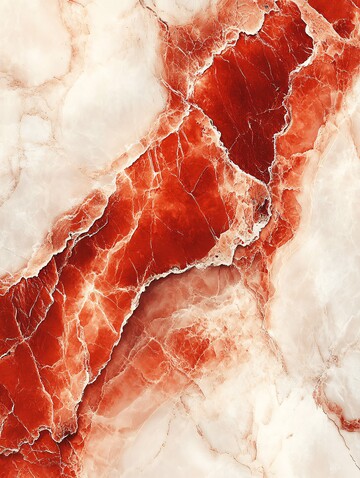红白大理石纹理2