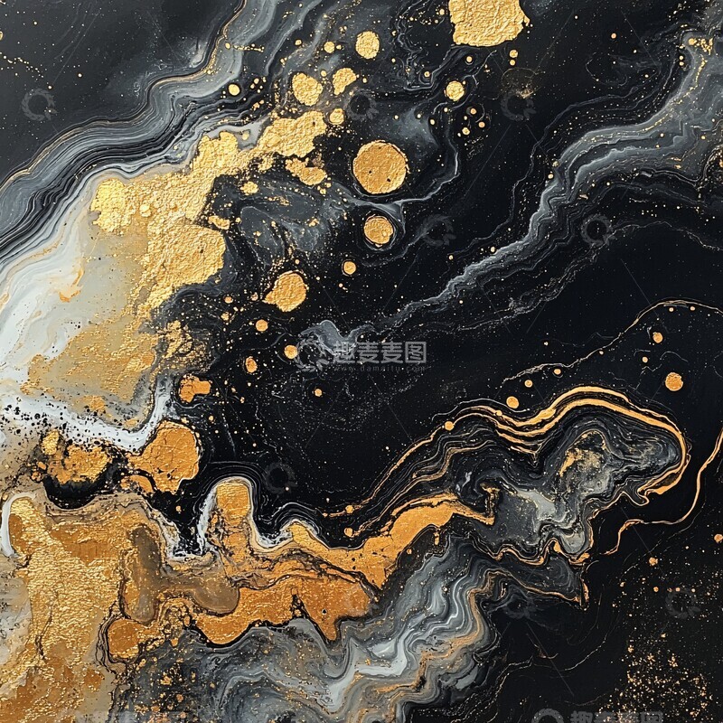 高清大图下载【趣麦麦图】黑白金书籍纹样3