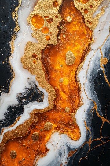 金色水纹大理石3