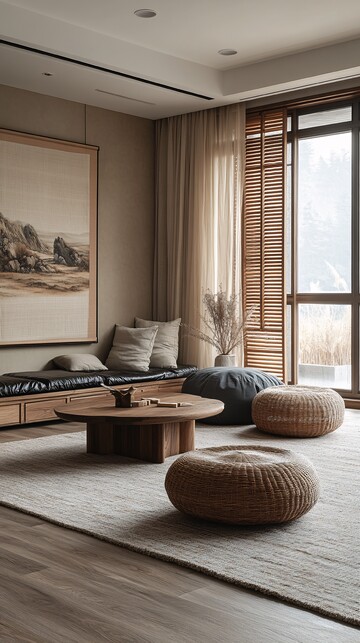 中式现代家居布置