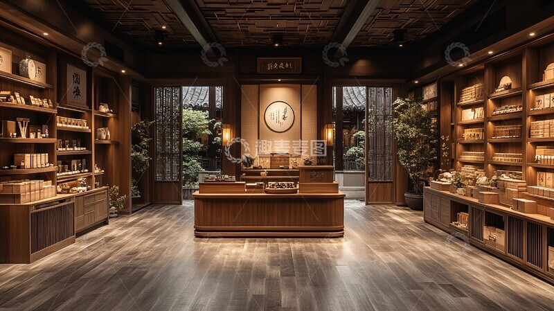 高清大图下载【趣麦麦图】传统中医诊所3