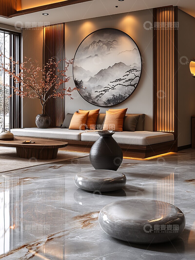 中式装饰酒店大堂3