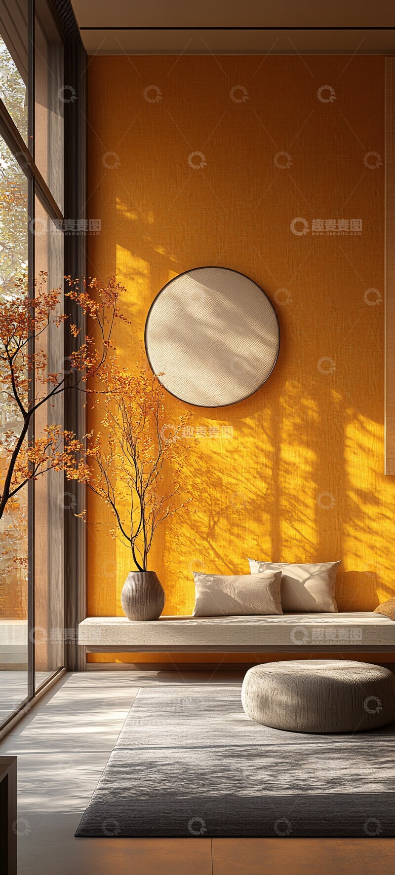 高清大图下载【趣麦麦图】米汤黄极简设计3