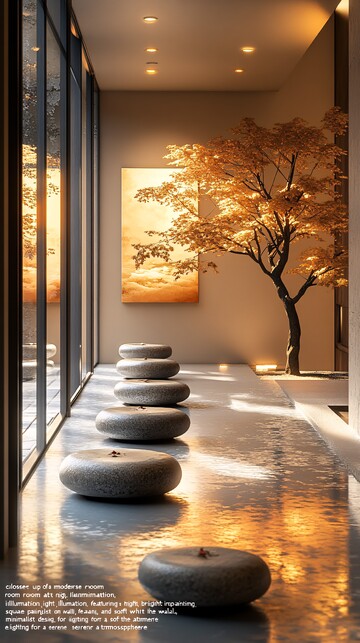 方形画作的宁静空间3