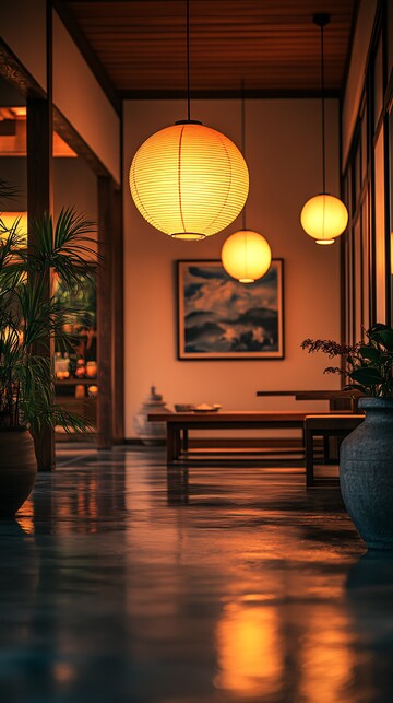 方形画作的宁静空间1