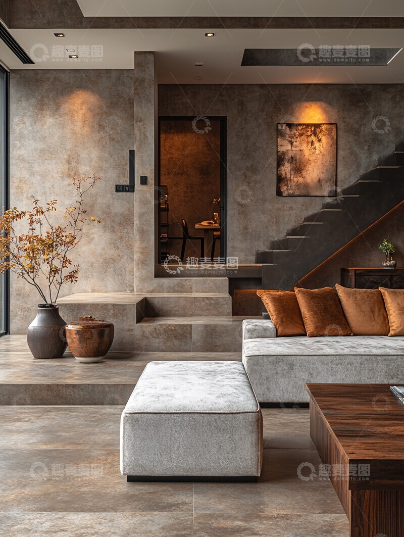 高清大图下载【趣麦麦图】现代住宅前厅3