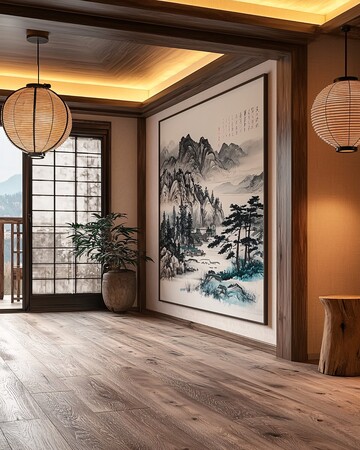 中式现代家居空间3