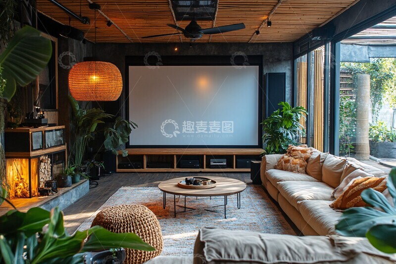 高清大图下载【趣麦麦图】大屏沙发咖啡桌3