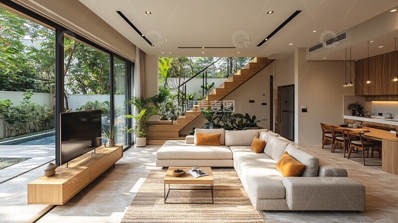 高清大图下载【趣麦麦图】小客厅型沙发布局2