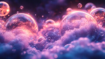 球体与气泡模板2