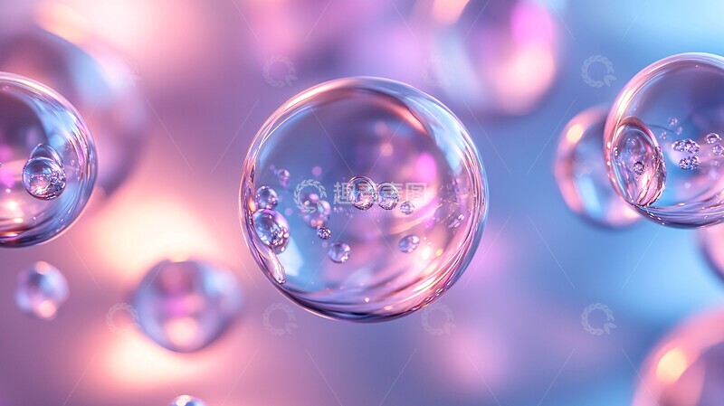 高清大图下载【趣麦麦图】蓝色光泽球体3