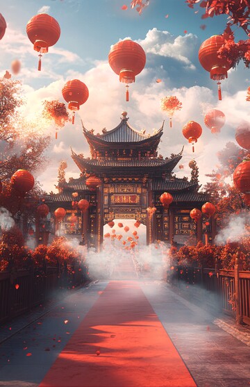 红毯云宫迎新春3