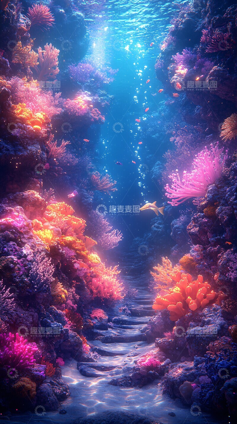 高清大图下载【趣麦麦图】神秘海底世界3