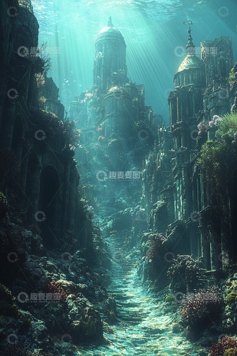 高清大图下载【趣麦麦图】深海寻踪深海寻踪城市3