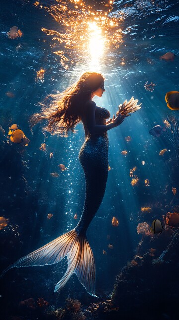 深海小鱼与美人鱼1