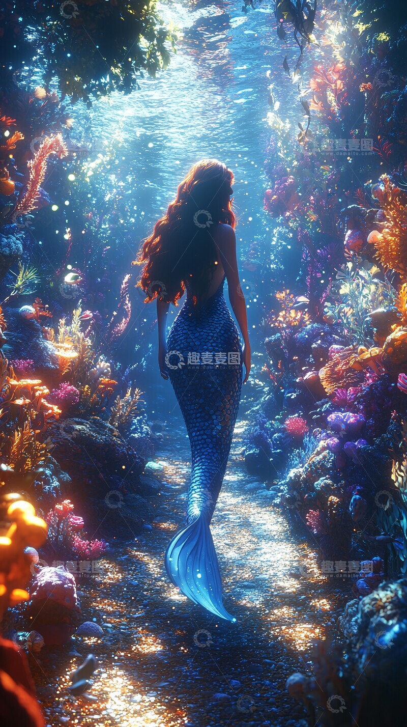 高清大图下载【趣麦麦图】海底奇幻世界1