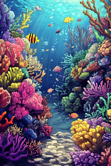 珊瑚礁世界珊瑚礁石海洋3