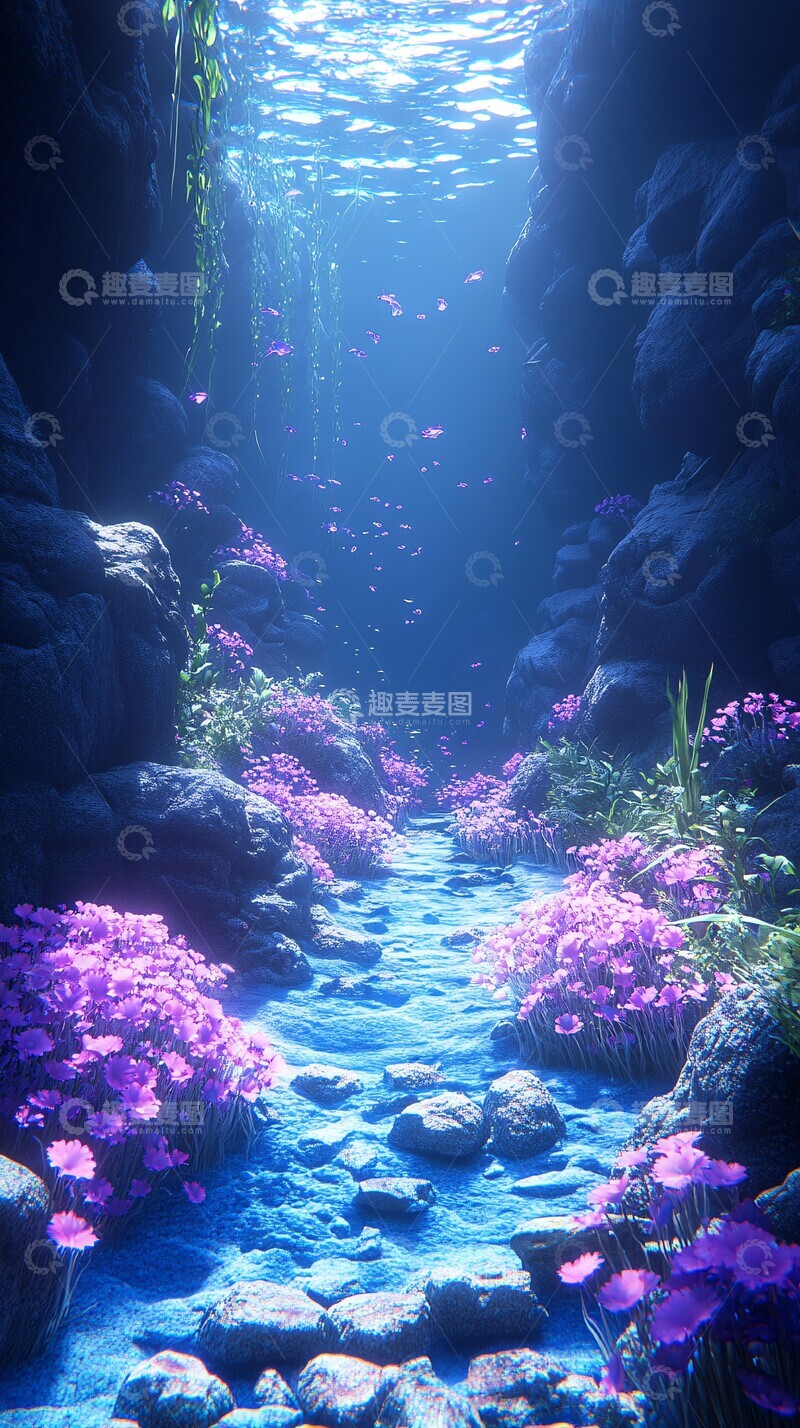 高清大图下载【趣麦麦图】深海底部环境3