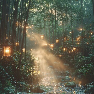 竹林光影竹林光影竹子3