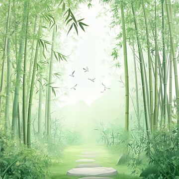 竹林小径石竹林小径石头3