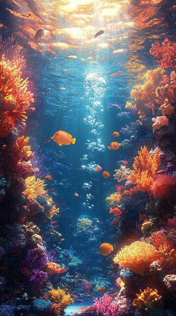 海底世界海底世界珊瑚2