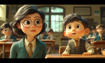 教师与学生课堂3