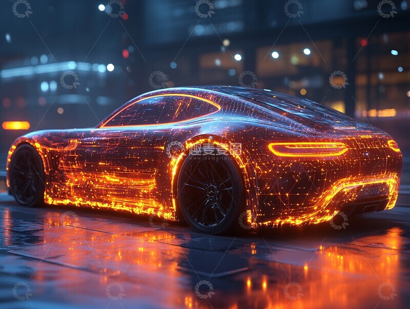 高清大图下载【趣麦麦图】高能电池脉冲1