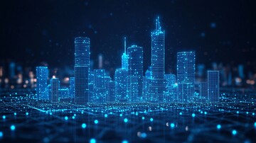 城市天际线城市天际线建筑2