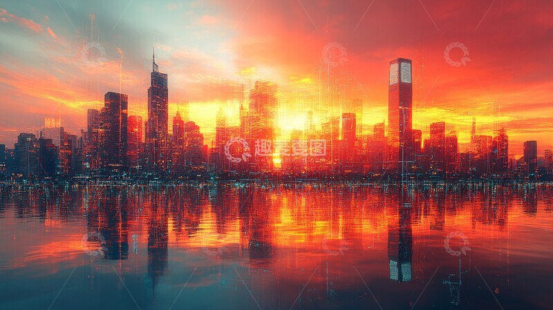 高清大图下载【趣麦麦图】未来城市蓝图2