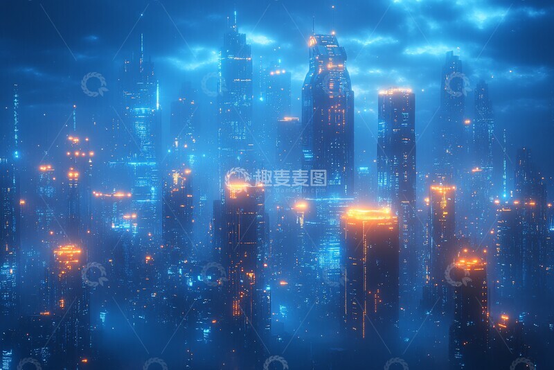 高清大图下载【趣麦麦图】建筑技术人工智能1