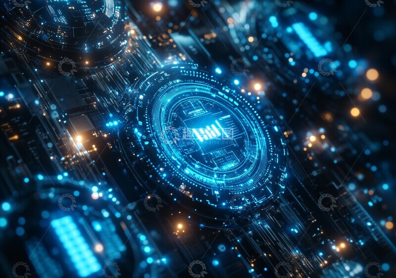 高清大图下载【趣麦麦图】数字城市蓝光图3