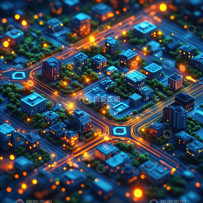 高清大图下载【趣麦麦图】城市图谱城市图谱连接3