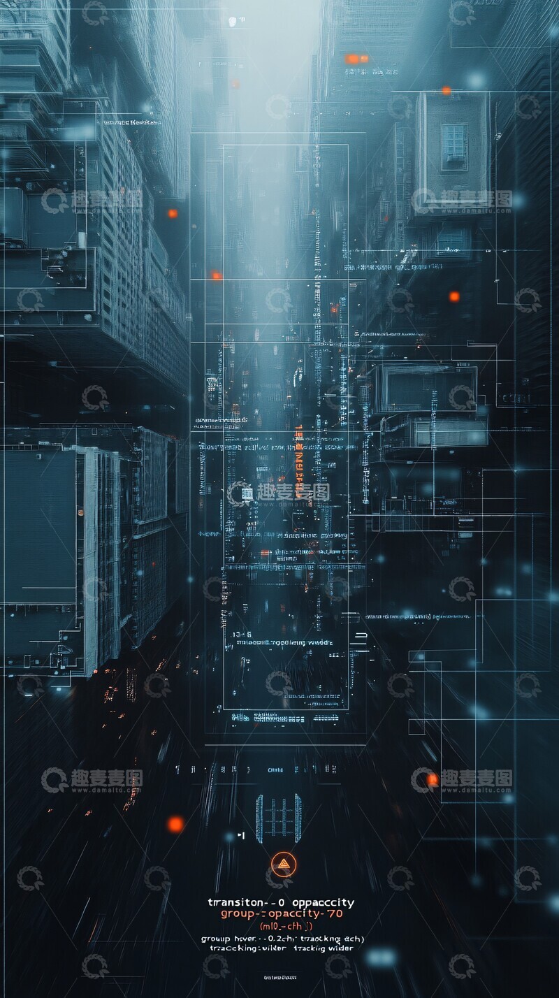 高清大图下载【趣麦麦图】城市线条光影3