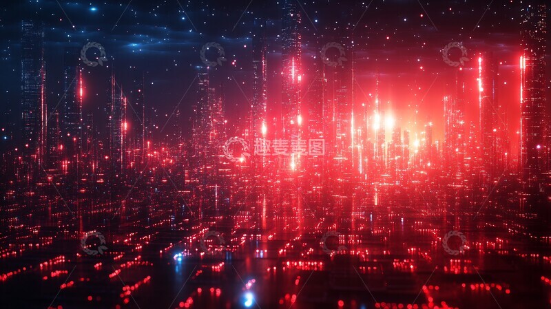 高清大图下载【趣麦麦图】企业抽象背景2