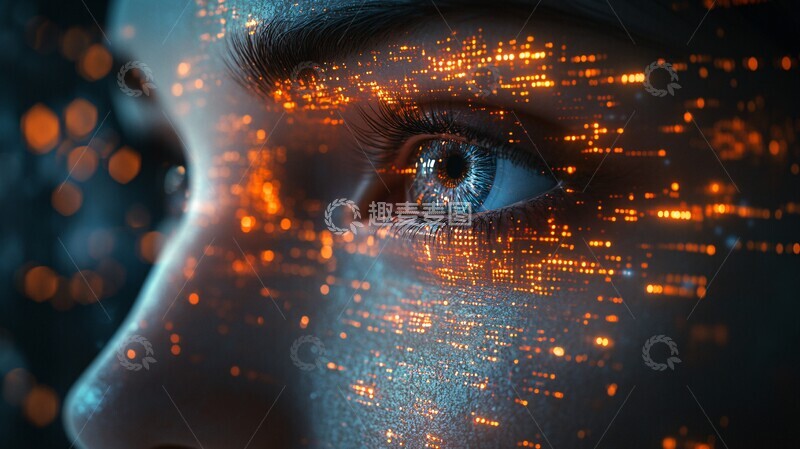 高清大图下载【趣麦麦图】人工智能加速客户互动1