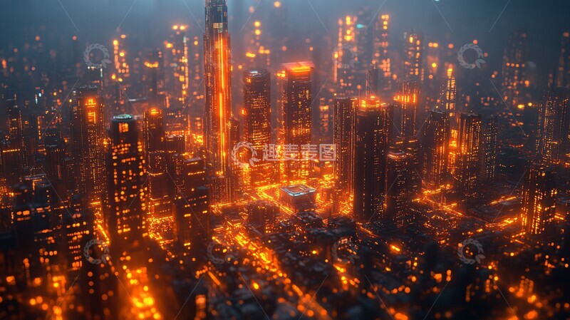 高清大图下载【趣麦麦图】智能电网系统3