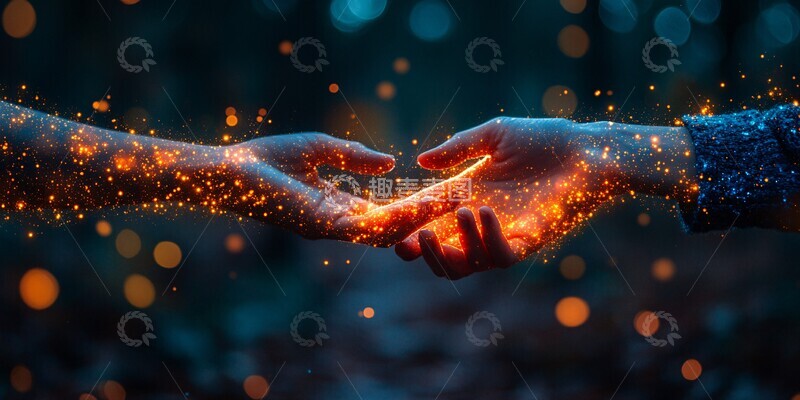 高清大图下载【趣麦麦图】科技与人网络2