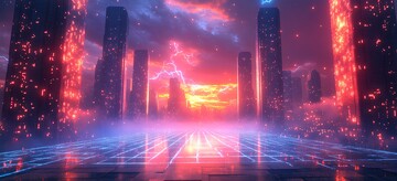 电光城柱电光城柱闪电2