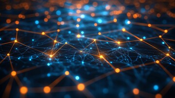 网络连接数字背景2