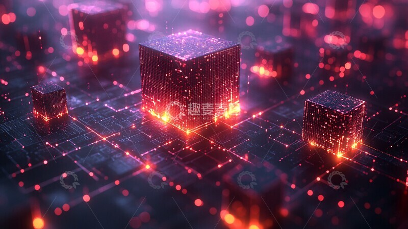 高清大图下载【趣麦麦图】人工智能云端安全1