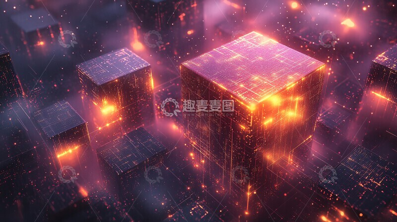 高清大图下载【趣麦麦图】人工智能云端安全2