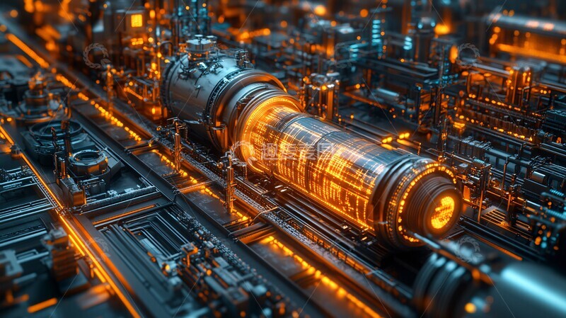 高清大图下载【趣麦麦图】数据集成工厂布局3