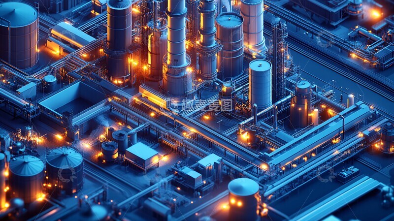 高清大图下载【趣麦麦图】蓝色玻璃建筑7