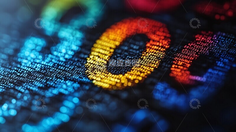 高清大图下载【趣麦麦图】编码与字母编码字母数字2