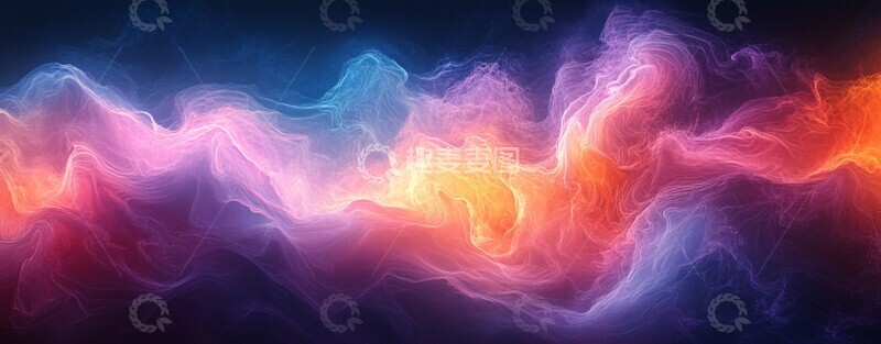 高清大图下载【趣麦麦图】流火波纹幻影1