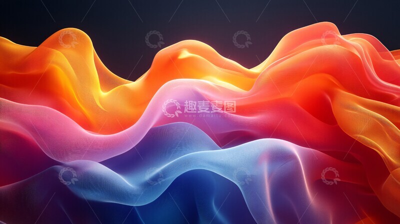 高清大图下载【趣麦麦图】彩色形状设计2